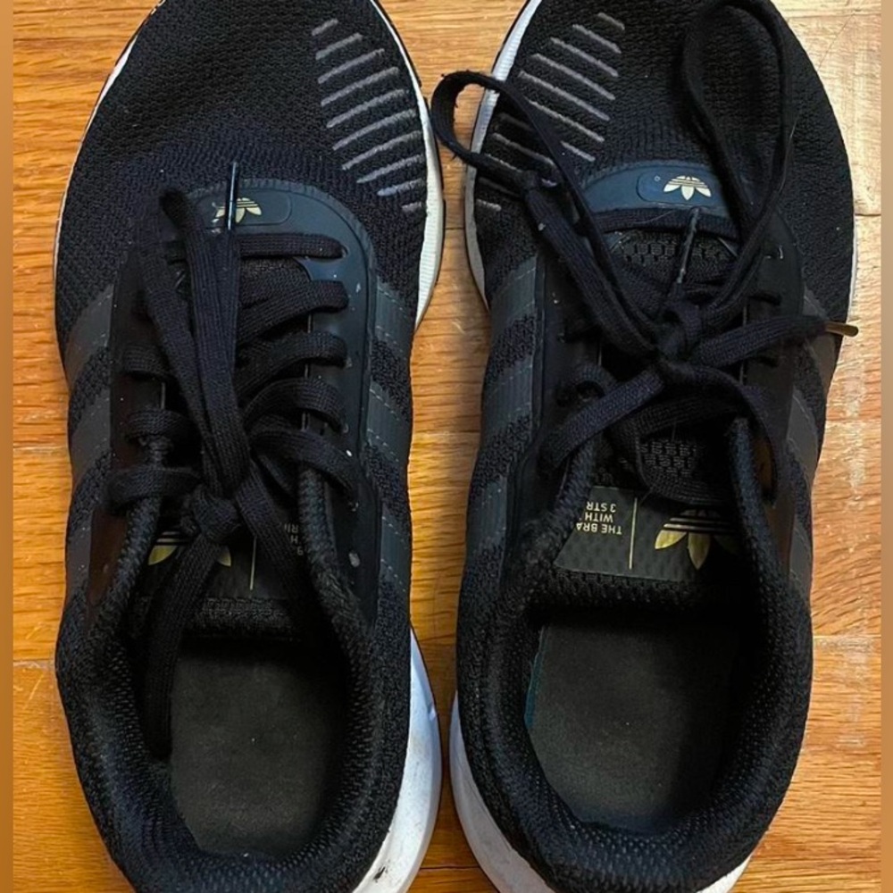 Adidas Black and White Sneakers
